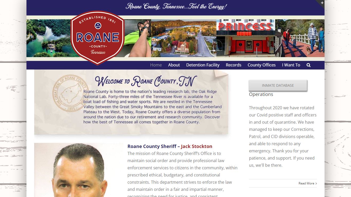 Detention Facility - Roane County Sheriff